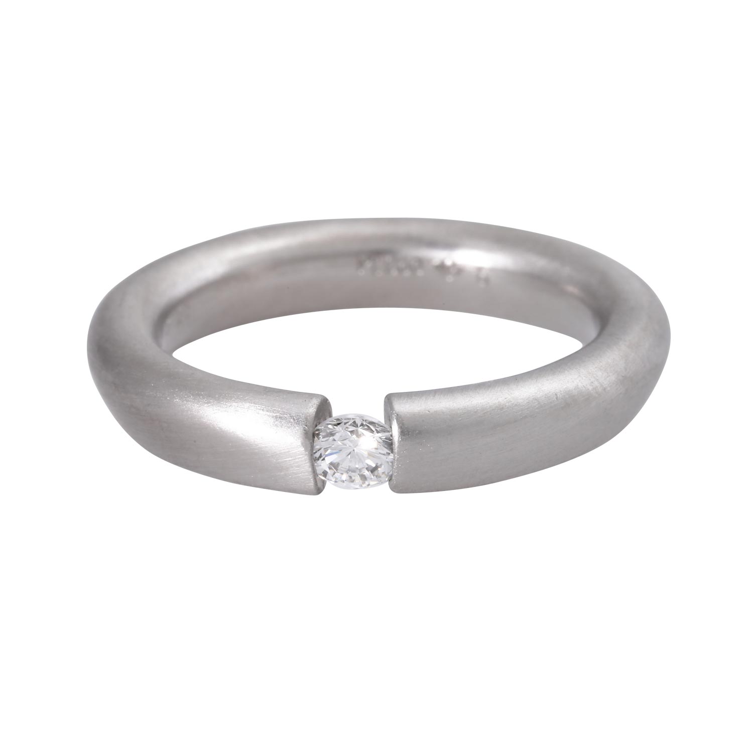 BUNZ Clamping Ring with Brilliant Solitaire Approximate 0.20 Carat For Sale  at 1stDibs | bunz ring, bunz rw, bunz cut