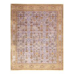 Rug & Kilim - Tappeto in lana blu e beige di Burano