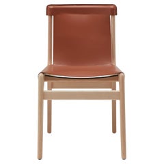Sedia Burano in pelle di Balutto Associati