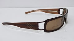 Burberry 1990's Bronze Rectangular Sunglasses
