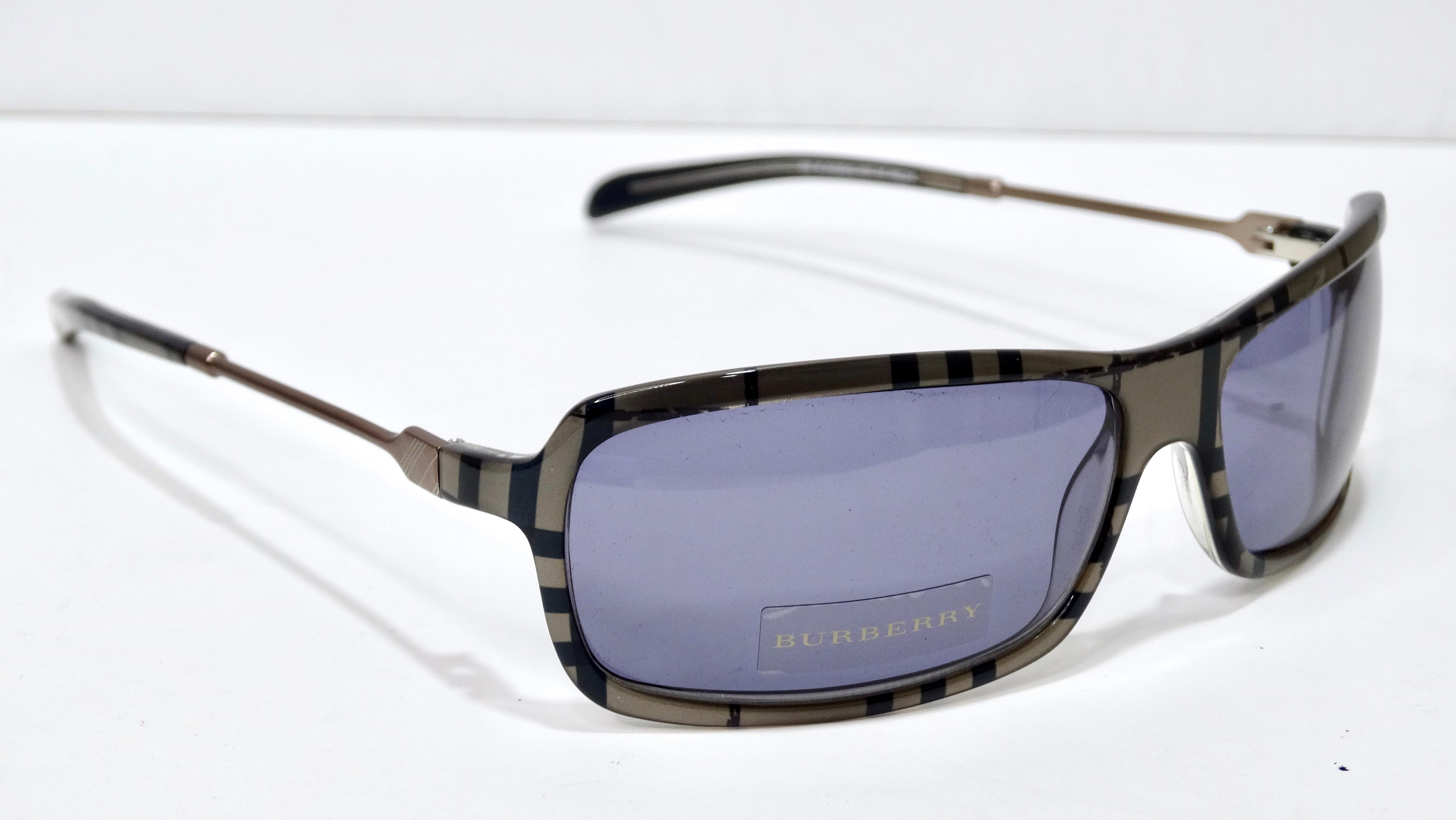 
Vintage Burberry at it's best! Get a piece of the iconic fashion house with these deadstock sunglasses.  Adding the right accessories to an outfit can really take it from zero to hero! Try it out with these cool and edgy sunglasses. Vintage is