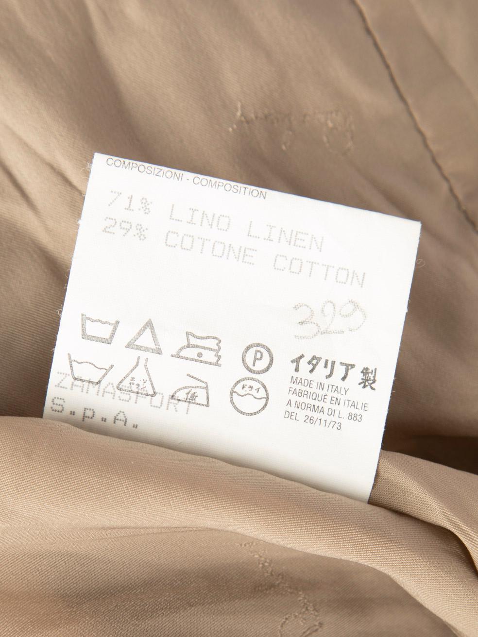 Burberry 2007 Brown Long Trench Coat Size S For Sale 4