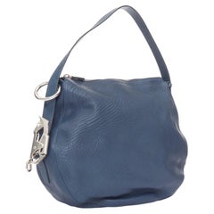 BURBERRY 2023 Knight Medium calfskin leather mechanical hardware shoulder bag