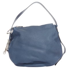 BURBERRY 2023 Knight Medium calfskin leather mechanical hardware shoulder bag