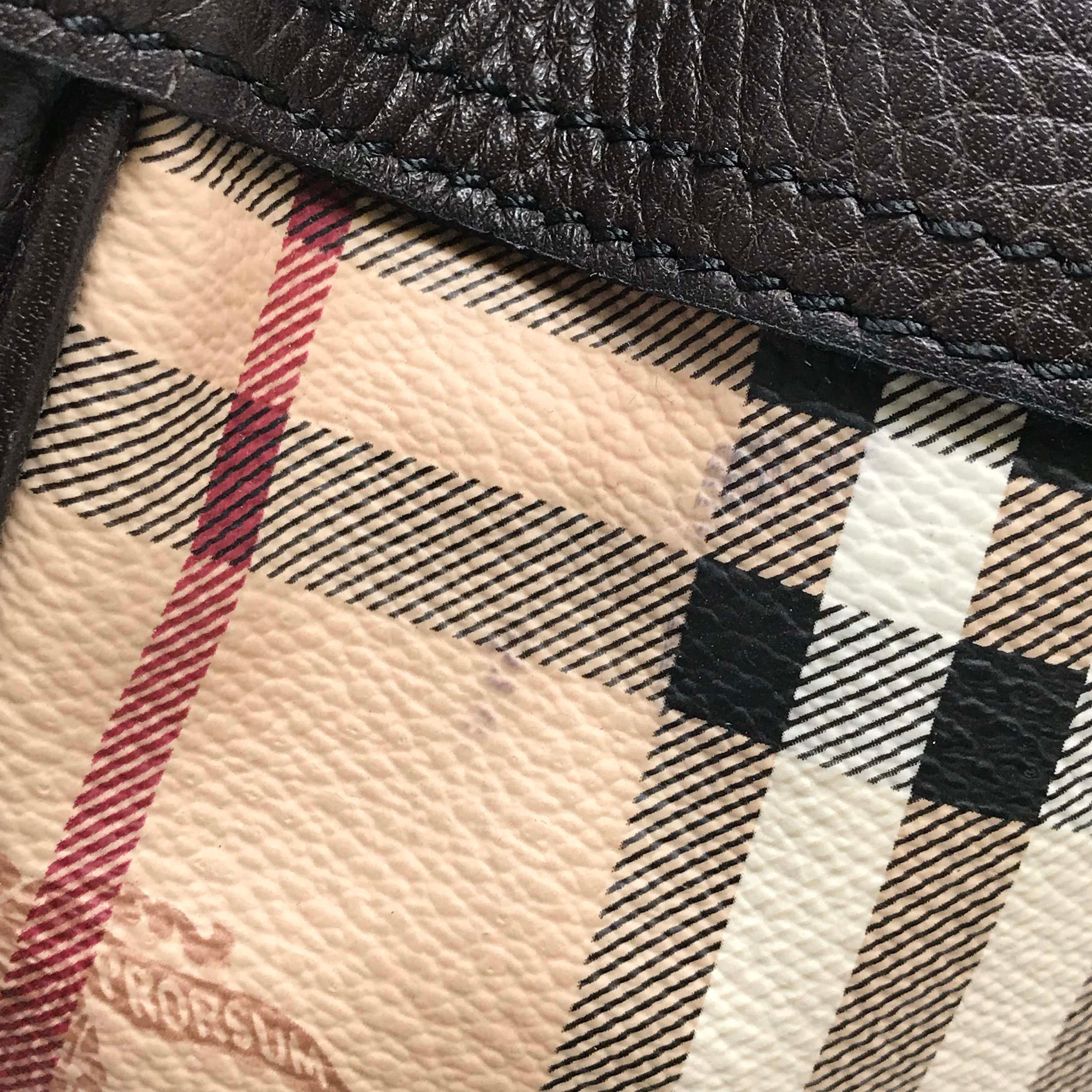 Women's Burberry 3882406 Medium Willenmore Haymarket Check Ladies Hobo Bag