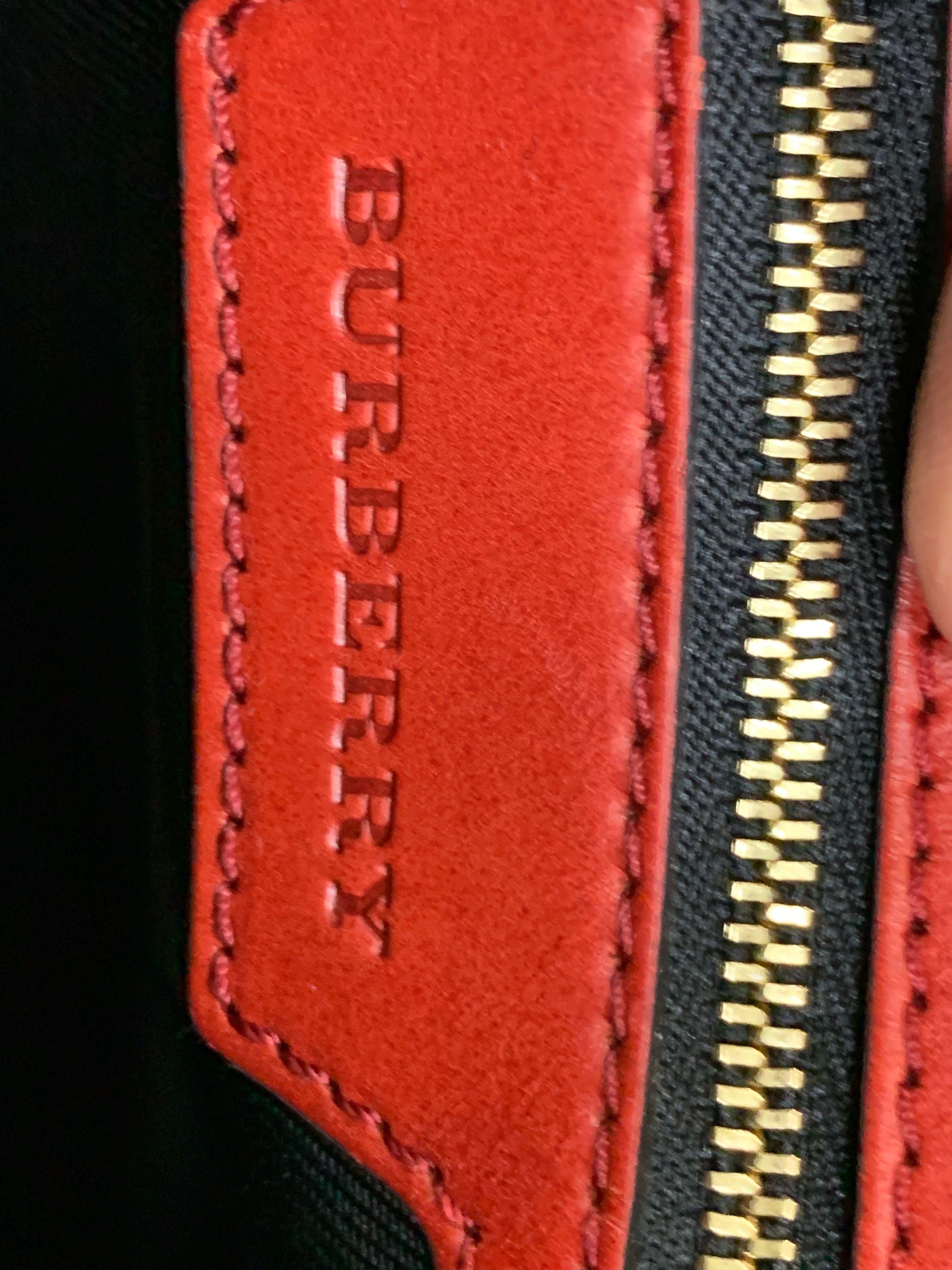 Burberry 3925930 Small Alchester Beige Red Ladies Handbag Purse 1