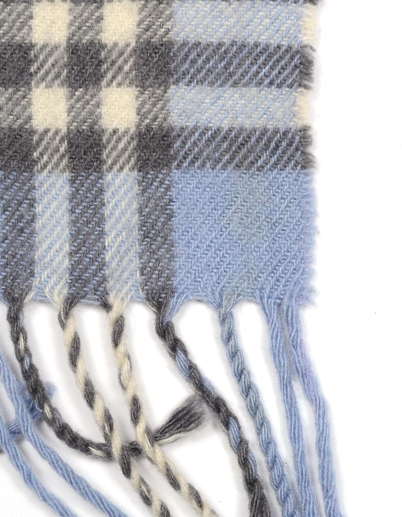 baby blue burberry scarf