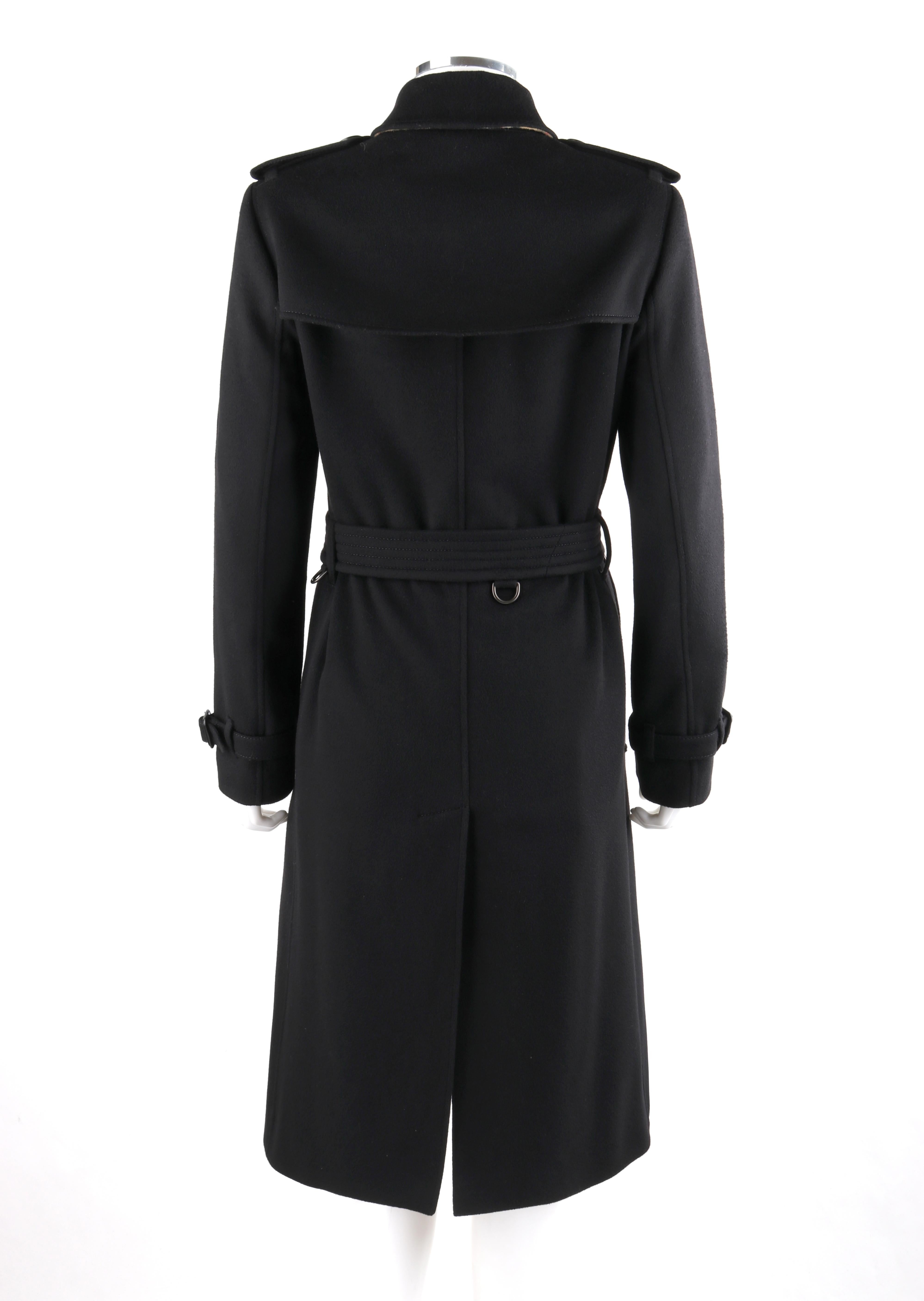 burberry kensington wool coat