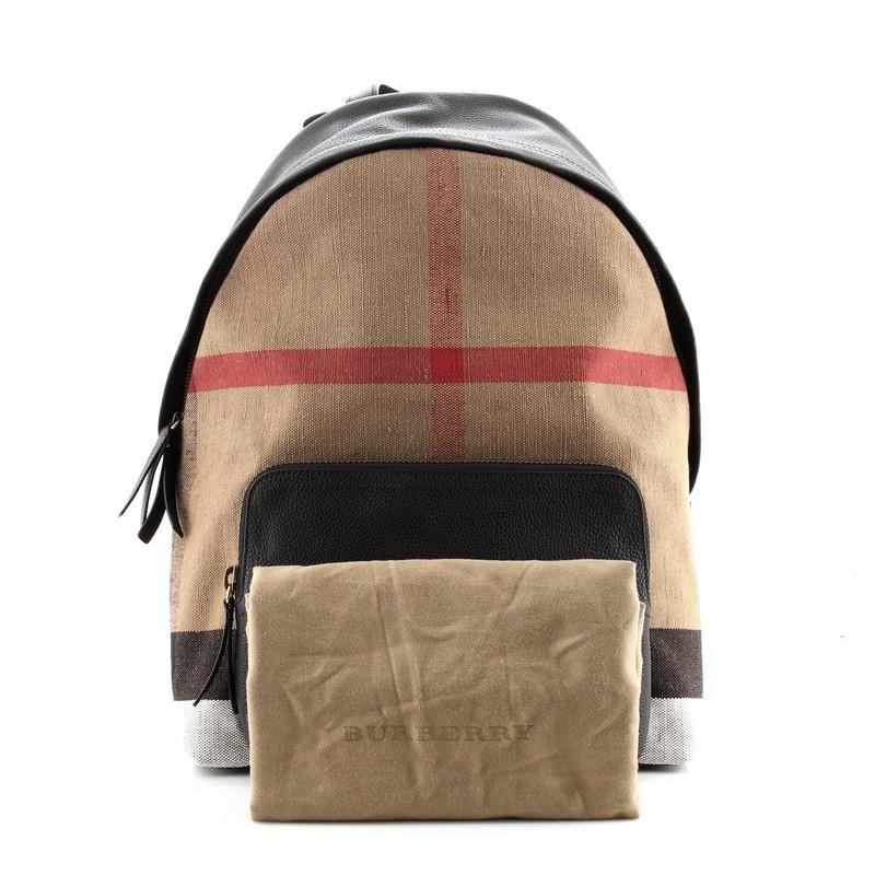 Burberry backpack canvas shop