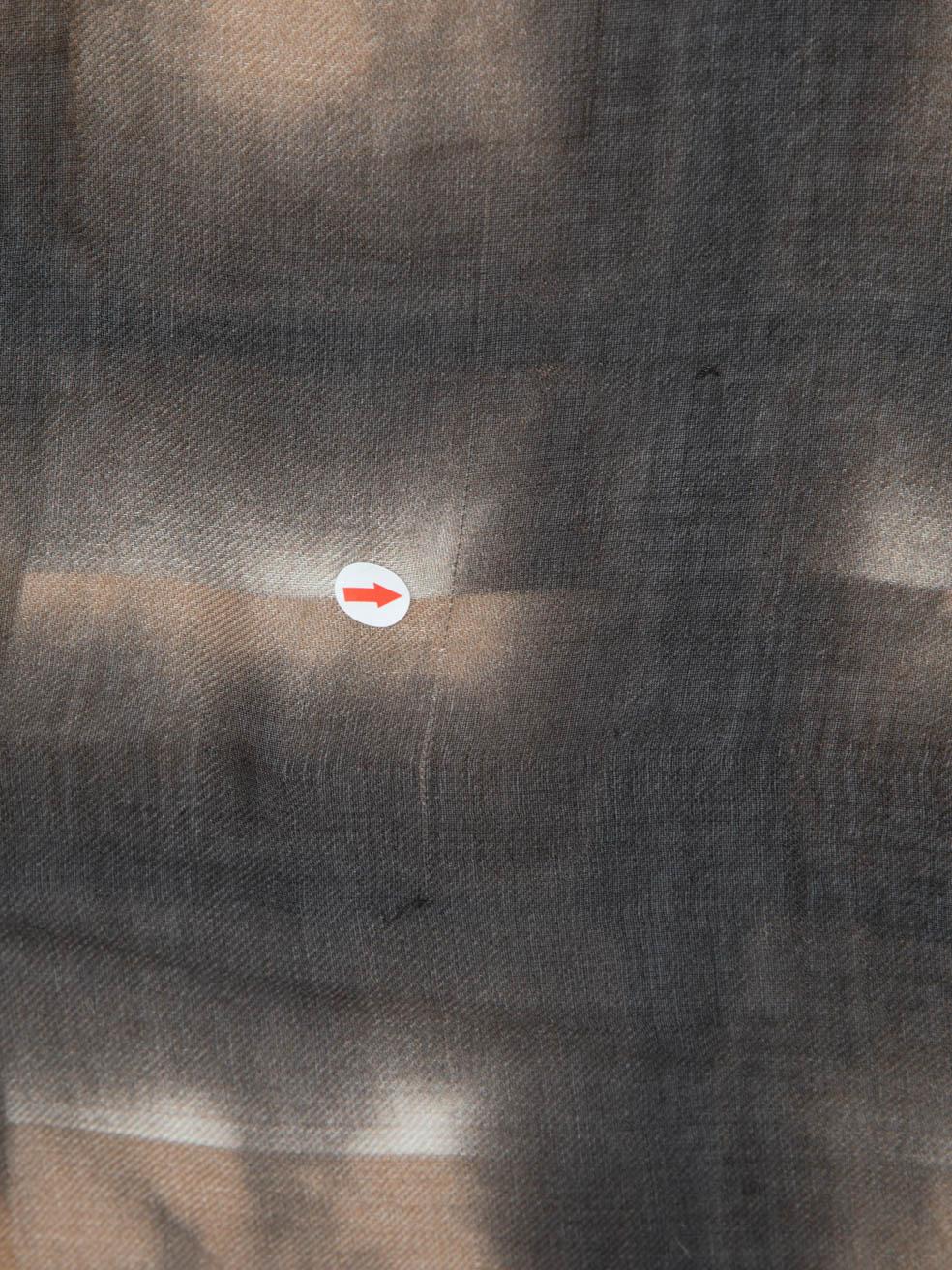 Burberry Abstract Check Scarf For Sale 3