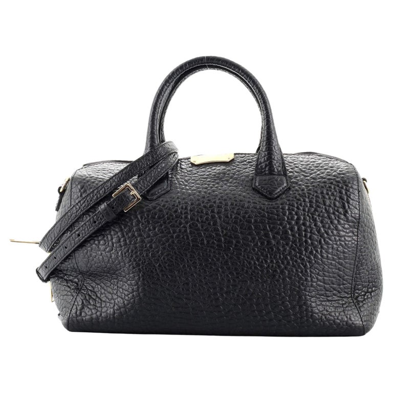 Burberry Alchester Bowling Bag Heritage Grained Leather Medium at 1stDibs