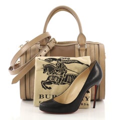 Burberry Alchester Bowling Bag Leather Medium