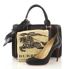 Burberry Alchester Bowling Bag Leather Medium