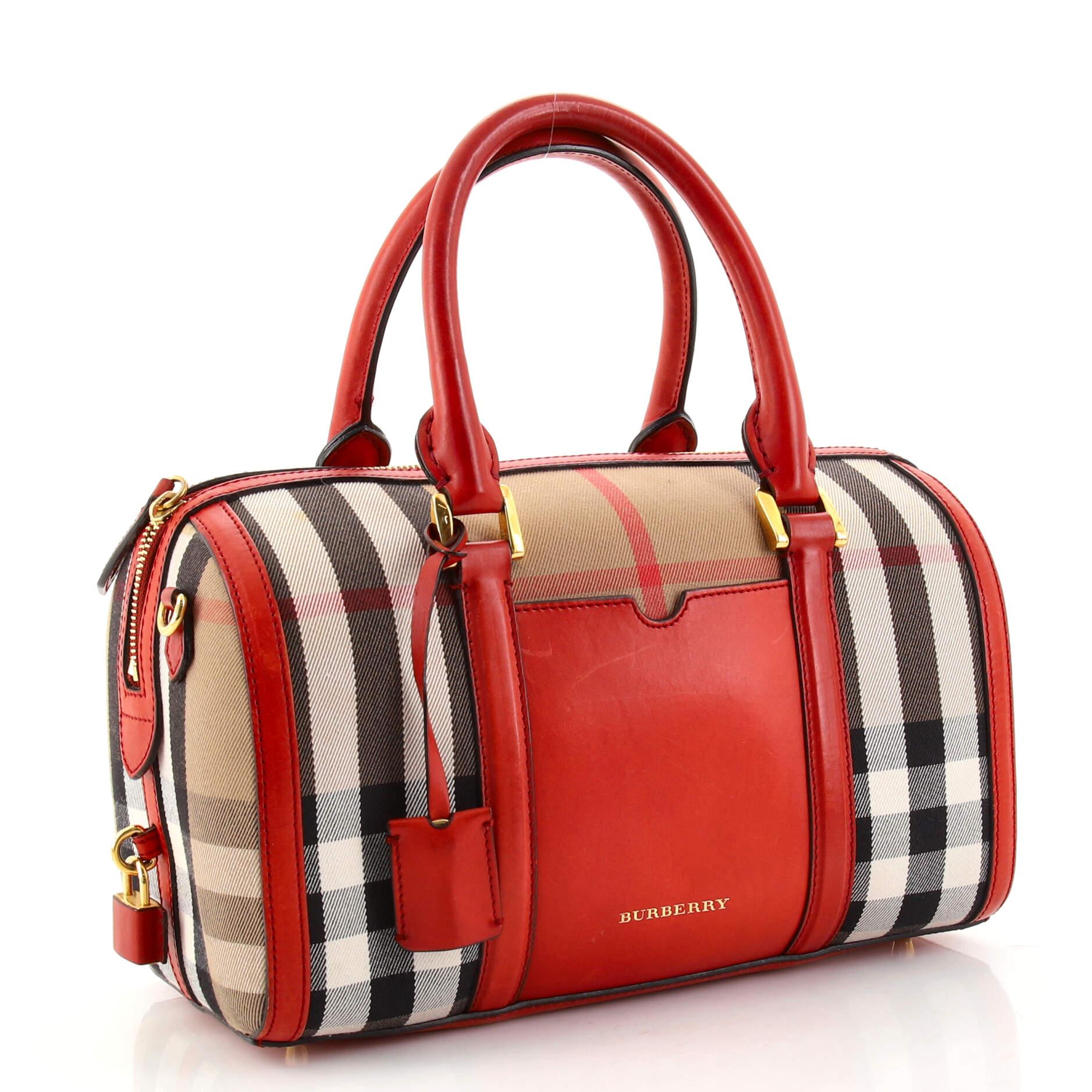 burberry bag with lock