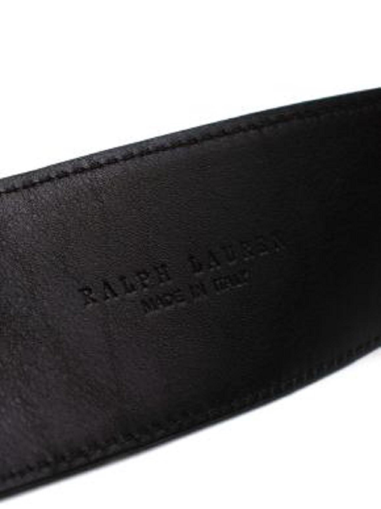 Burberry Alligator Wide Gold Deer Head Belt For Sale 4