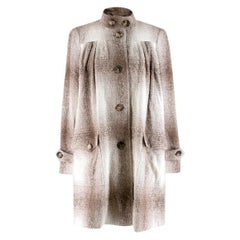 Übergroßer Mantel aus Alpaka und Wolle von Burberry - Größe L