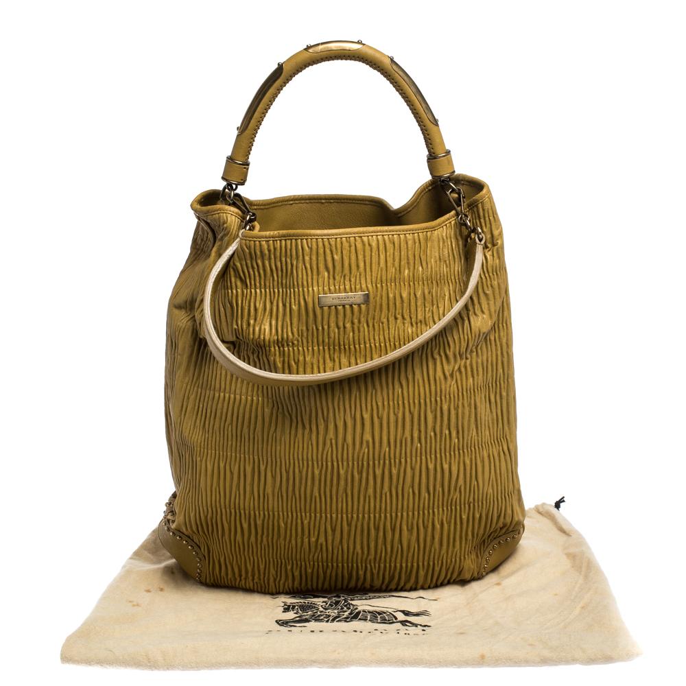 Women's Burberry Amber Leather Studded Hadwin Hobo