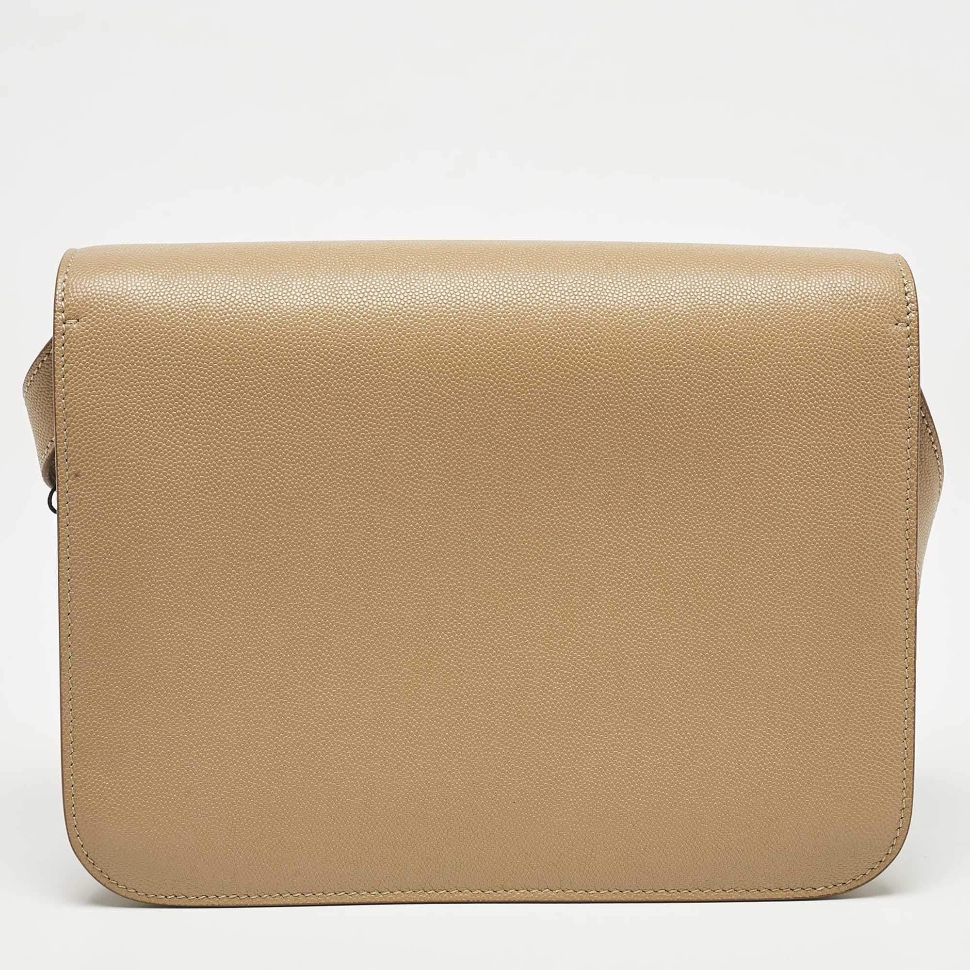 Women's Burberry Archive Beige Leather Medium TB Shoulder Bag