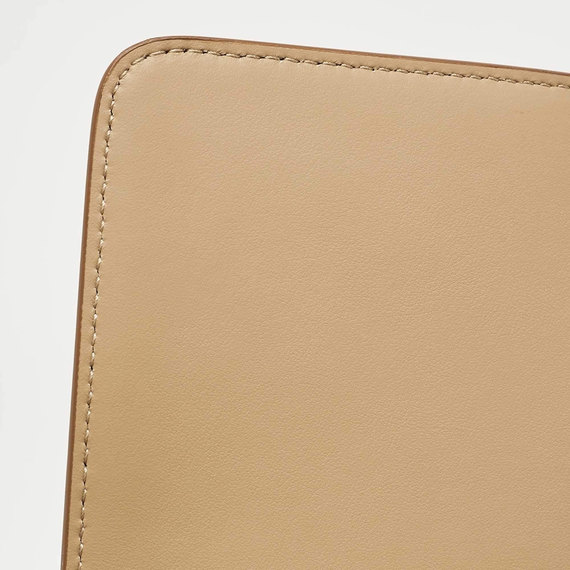 Burberry Archive Beige Leather Medium TB Shoulder Bag 3