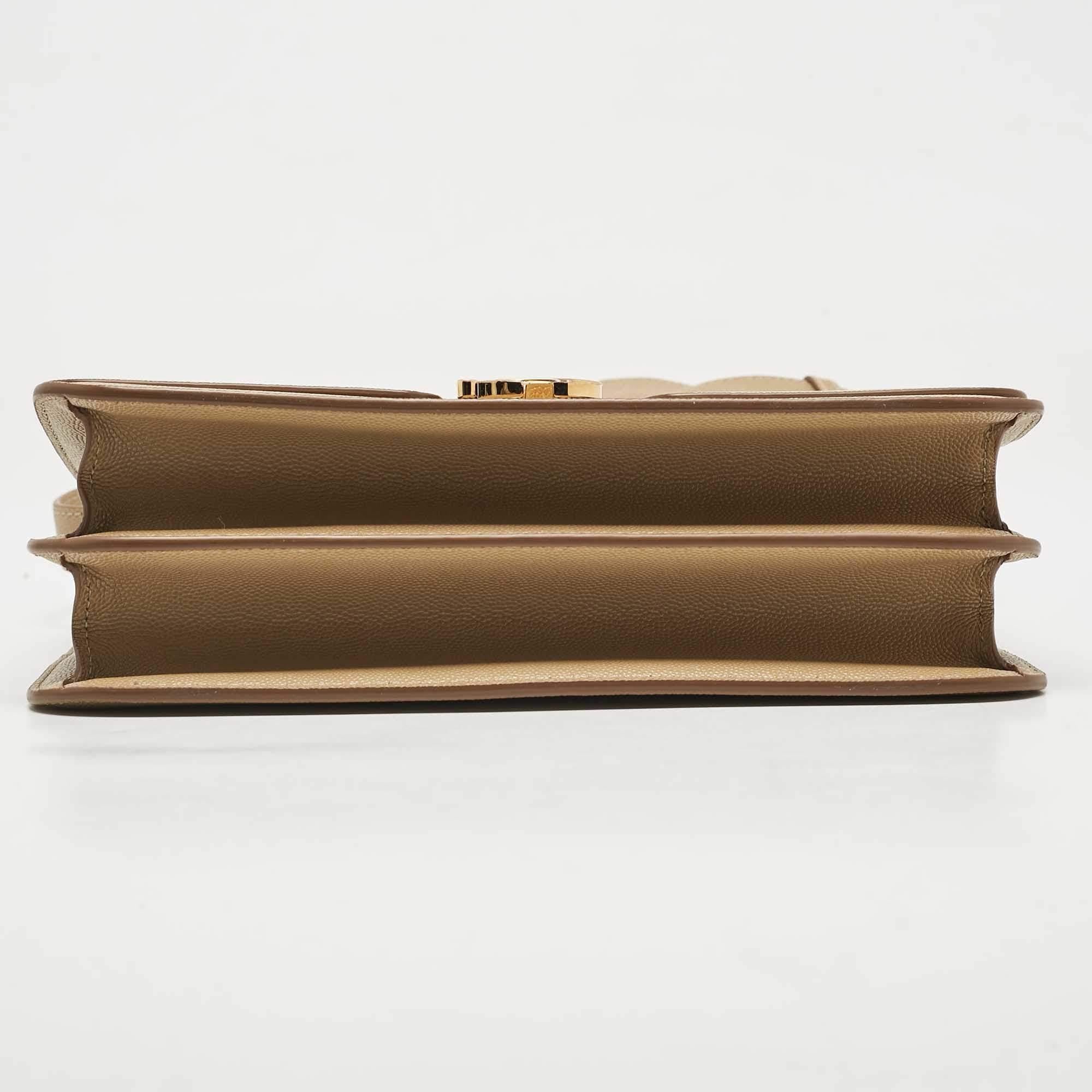 Burberry Archive Beige Leather Medium TB Shoulder Bag 4