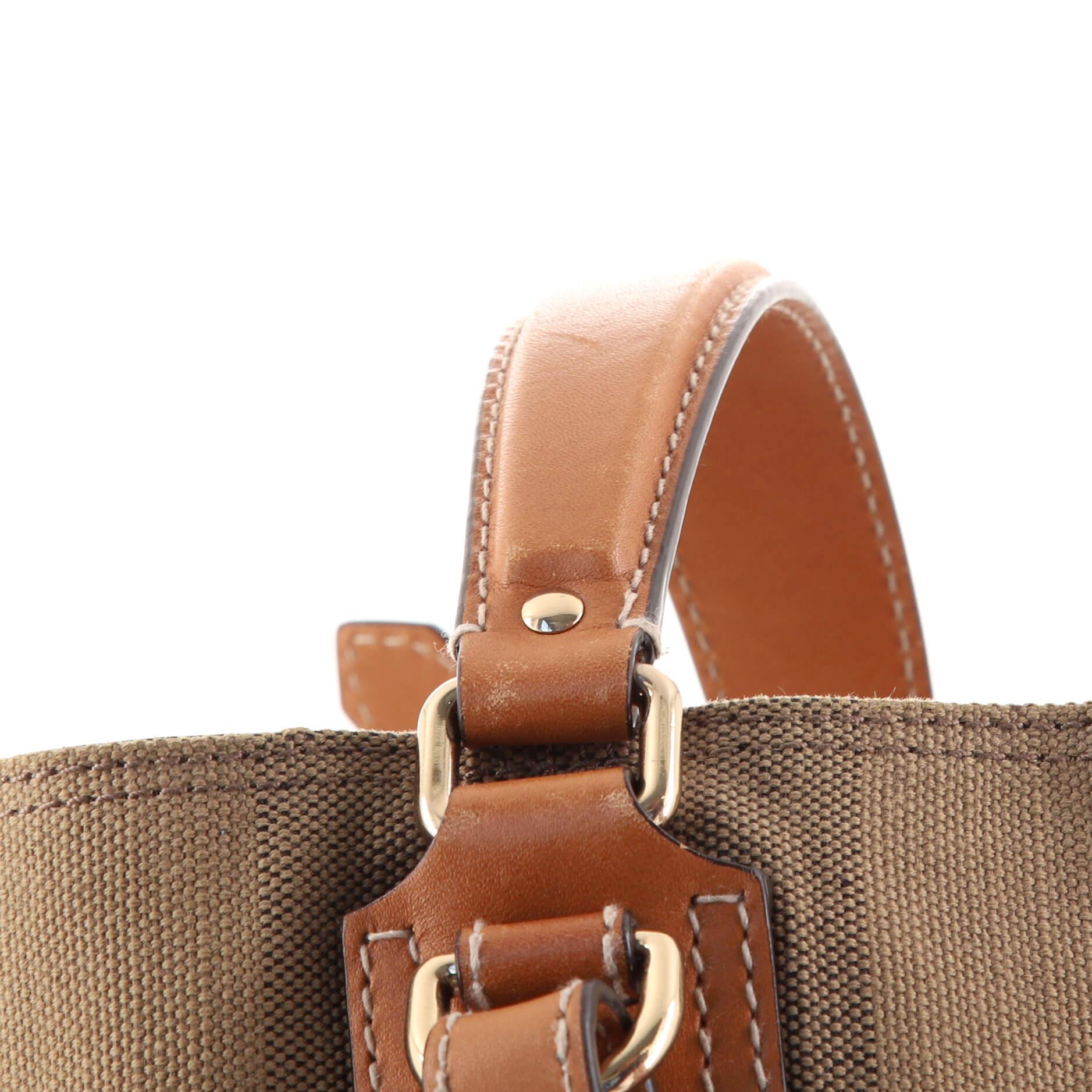 Burberry Ashby Bag House Check Canvas Medium 5