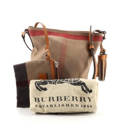 Burberry Ashby Bag House Check Canvas Mini
