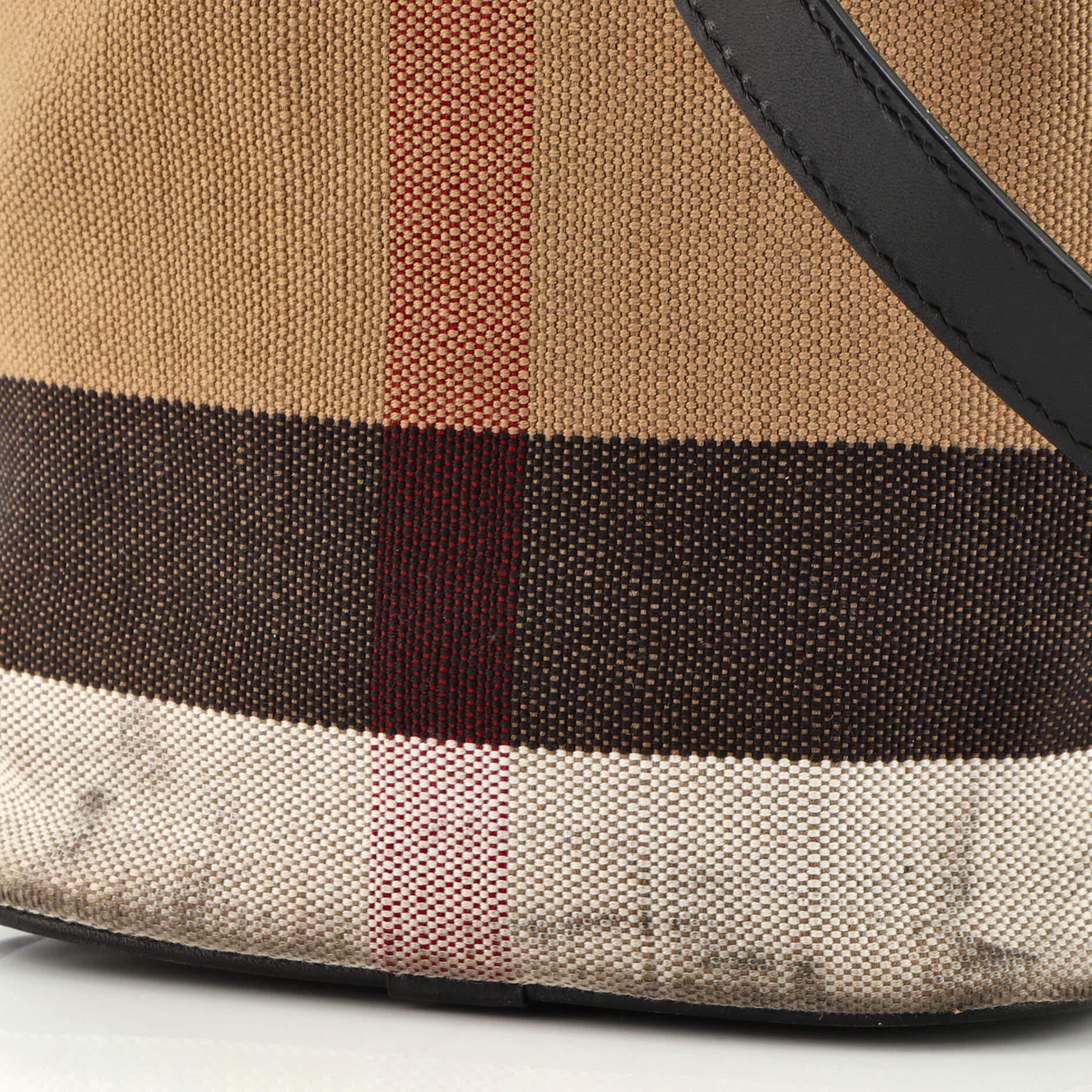 Burberry Ashby Tasche House Kariertes Segeltuch Mini 3