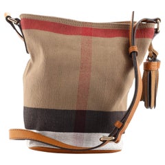 Burberry Ashby Bag House Check Canvas Mini