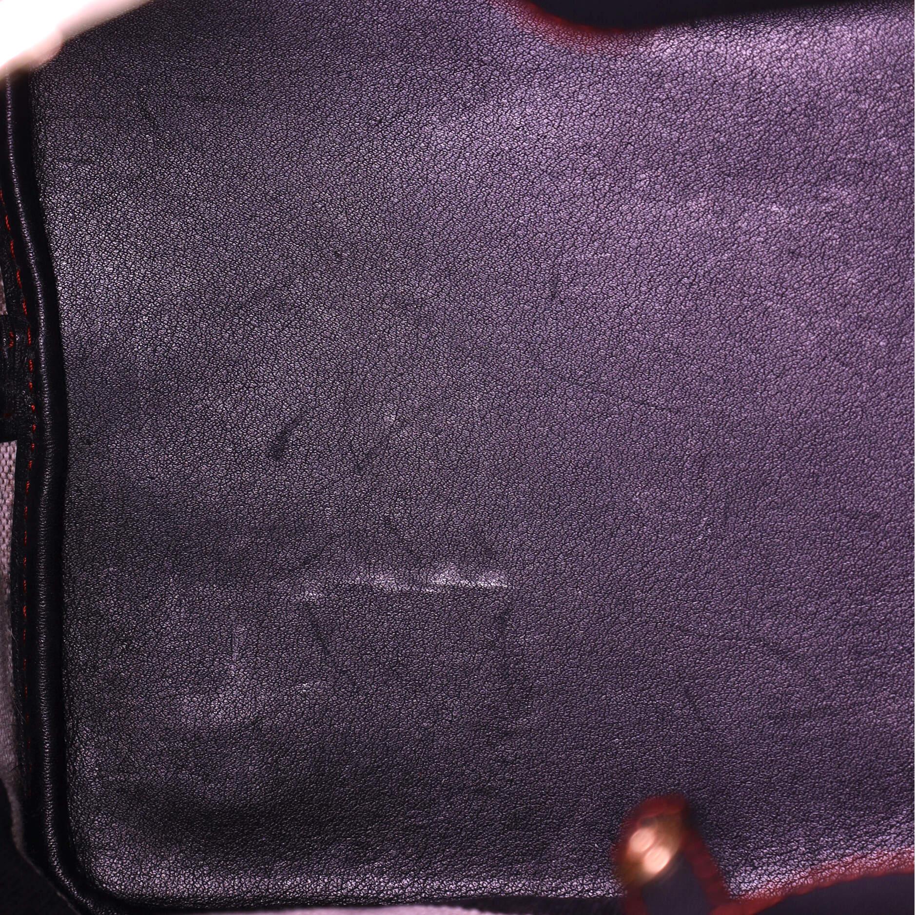 Black Burberry Ashby Bag Mega Check Canvas Medium
