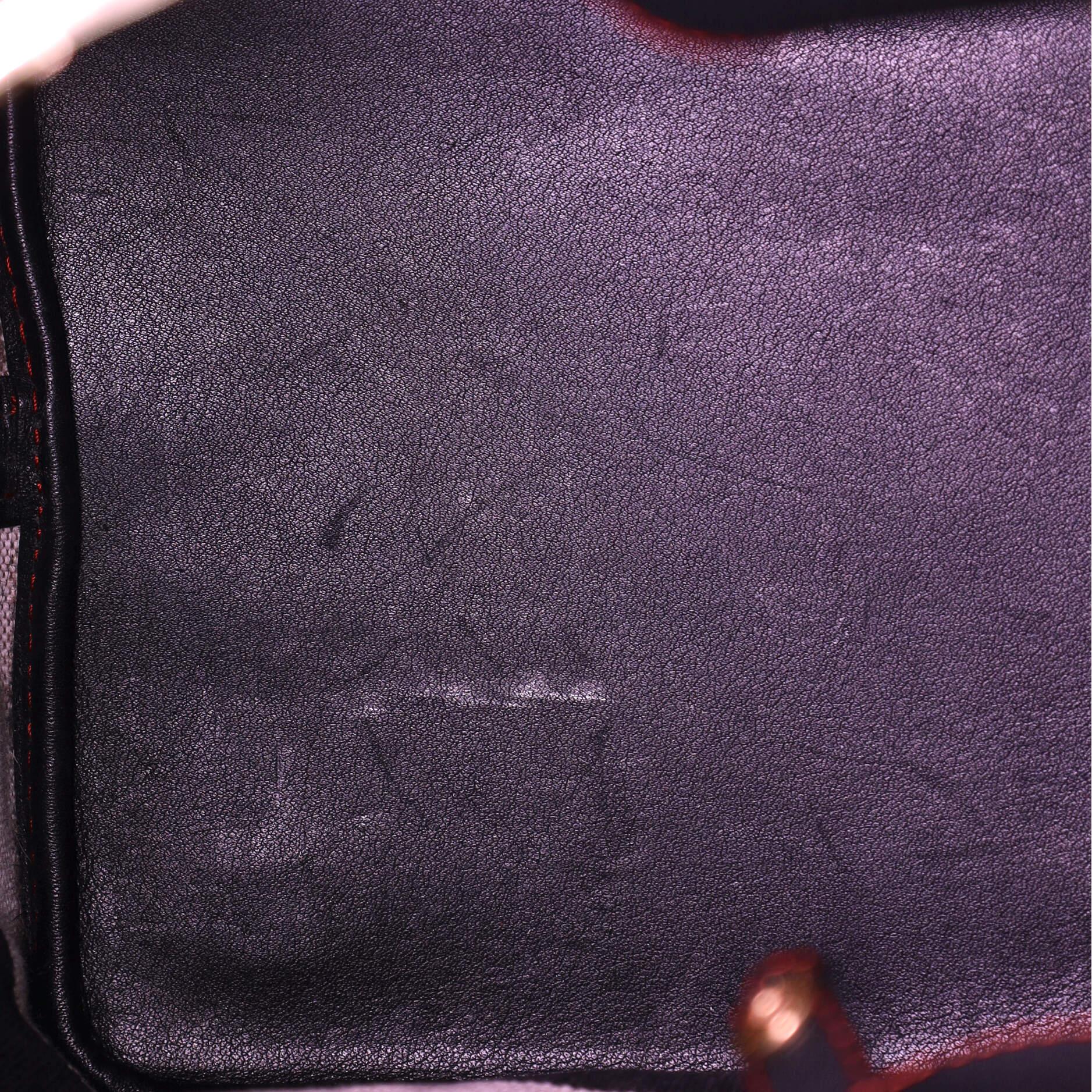 Black Burberry Ashby Bag Mega Check Canvas Medium