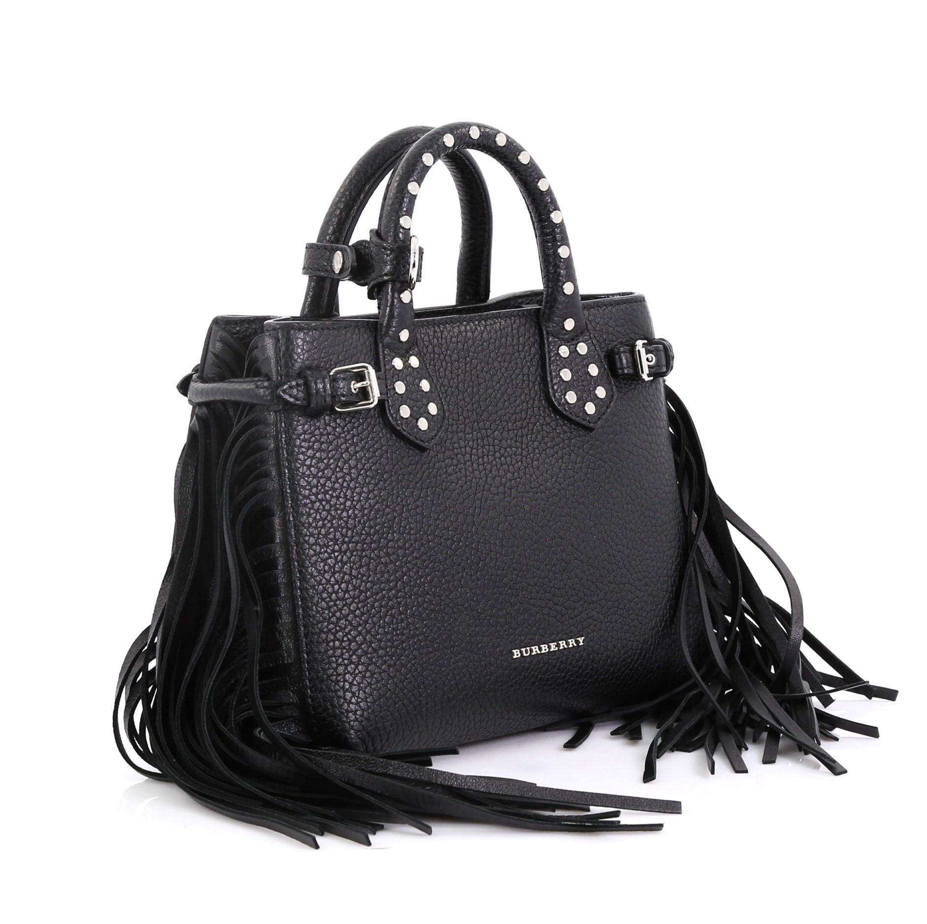 burberry fringe bag