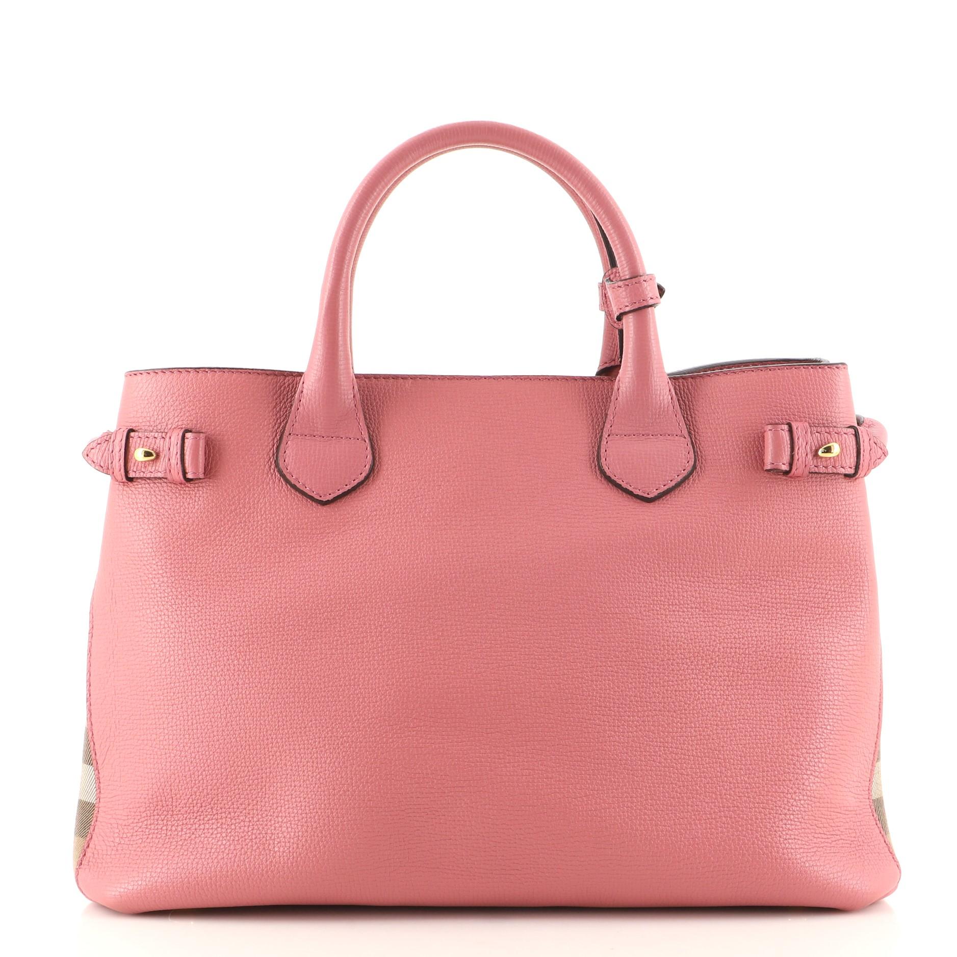 Burberry 2025 banner pink