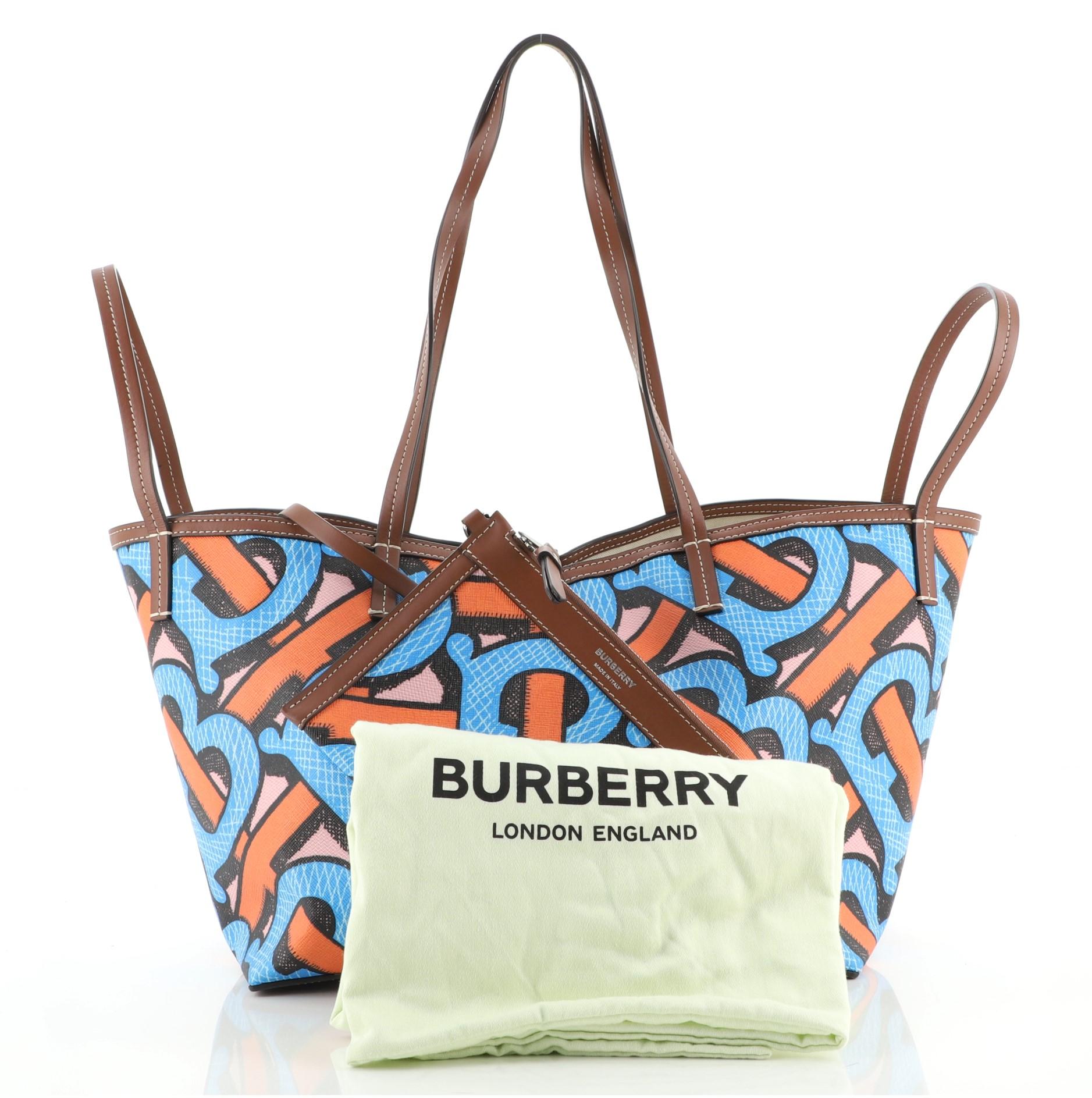 Burberry beach tote discount