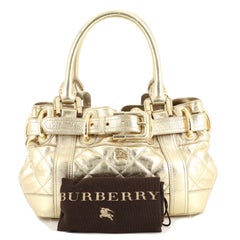Burberry Beaton Bag Quilted Leather Baby