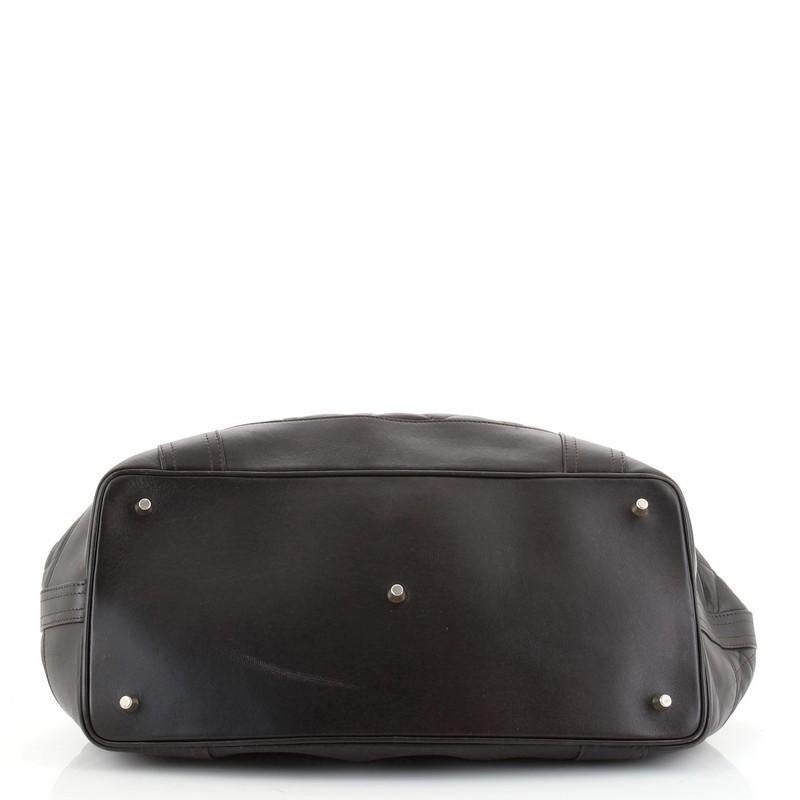 Burberry Beaton Tasche aus gestepptem Leder groß für Damen oder Herren