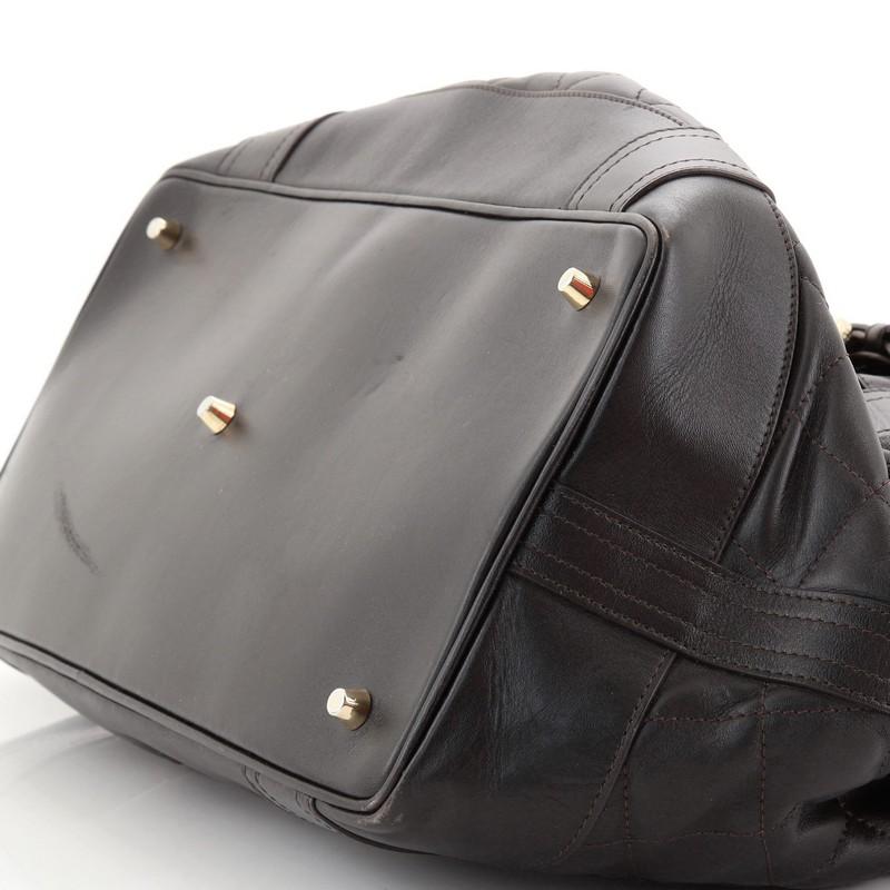 Burberry Beaton Tasche aus gestepptem Leder groß 2