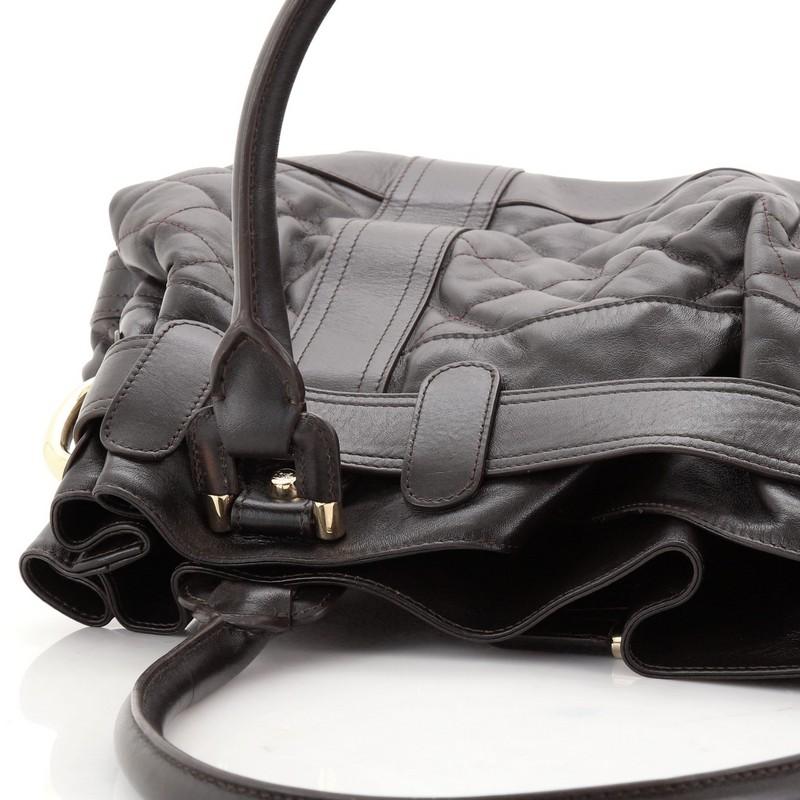 Burberry Beaton Tasche aus gestepptem Leder groß 4