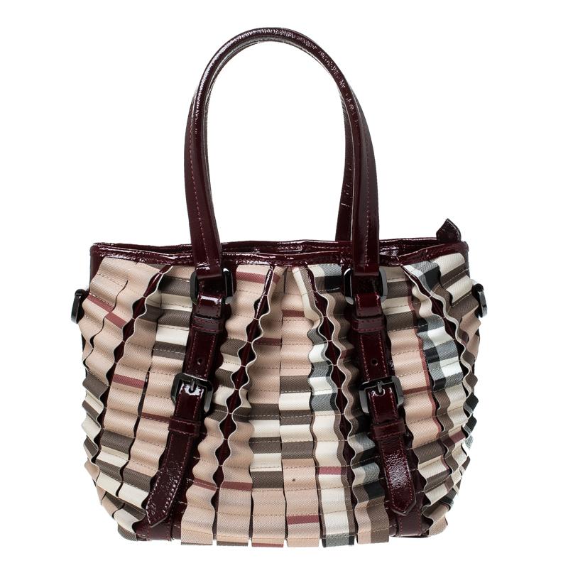 burberry pvc tote