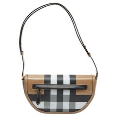 Burberry Olympia Messenger Bag Leather Small at 1stDibs