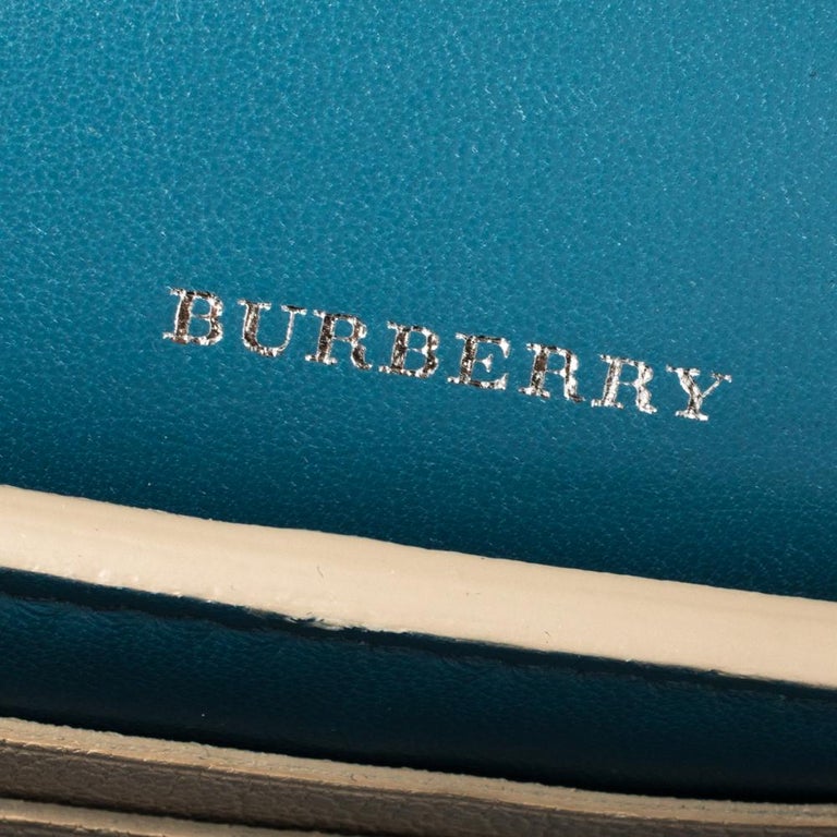 Burberry Beige Leather Mini DRing Crossbody Bag at 1stDibs