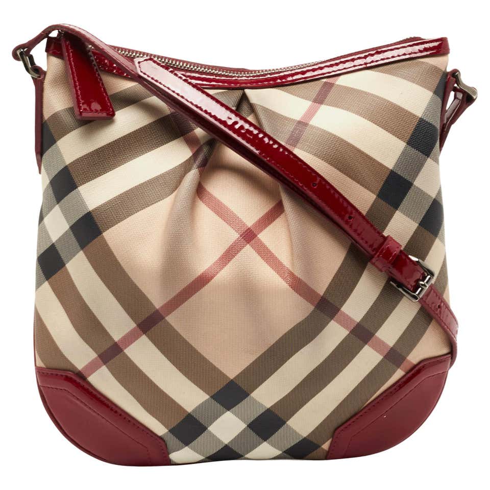 Burberry Check Crossbody Bag - 9 For Sale on 1stDibs