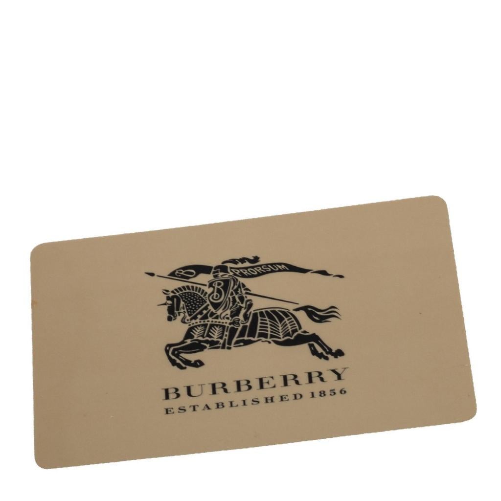 Burberry Beige/Metallic Nova Check PVC and Leather Top Zip Tote 1