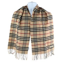 Burberry Beige Nova Check Classic Scarf 19bur1224