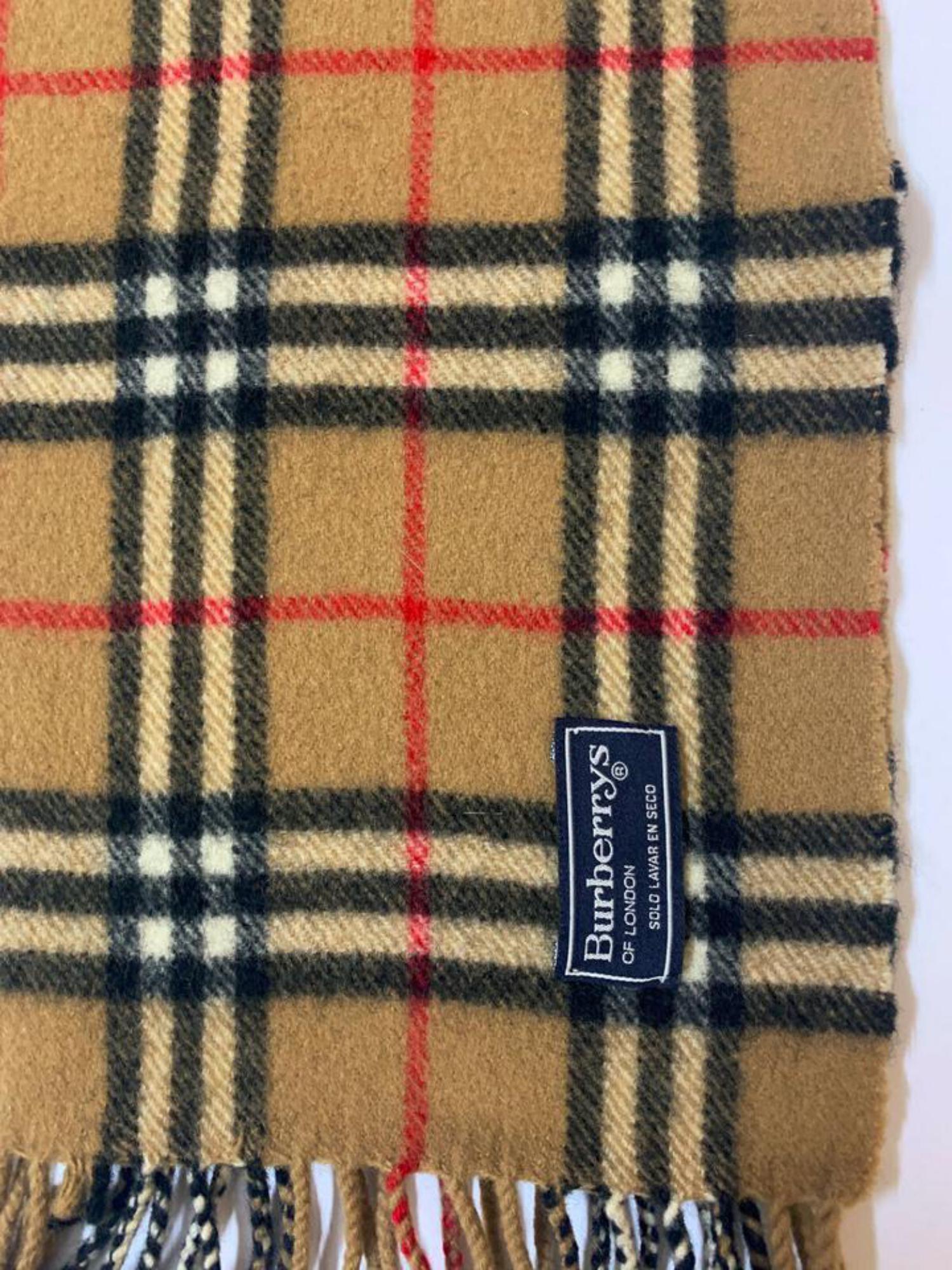 burberry lambswool scarf