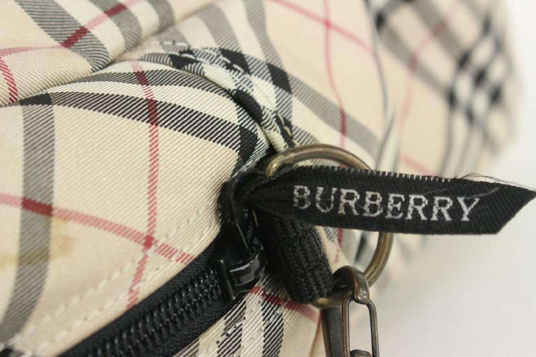 burberry diaper bag