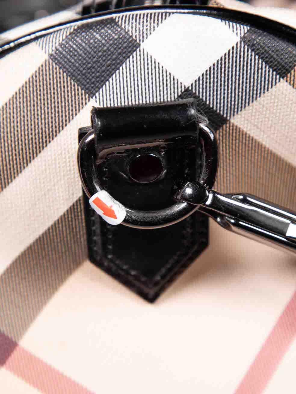 Burberry Beige Nova Check Duffle Bag 3