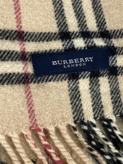 Burberry Châle à carreaux Nova beige 17bur59