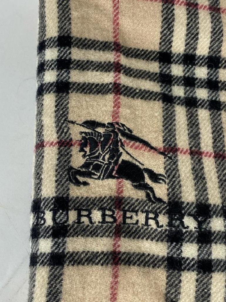 authentic burberry scarf tag