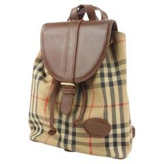 Burberry Beige Nova Check Mini Backpack 333bur519
