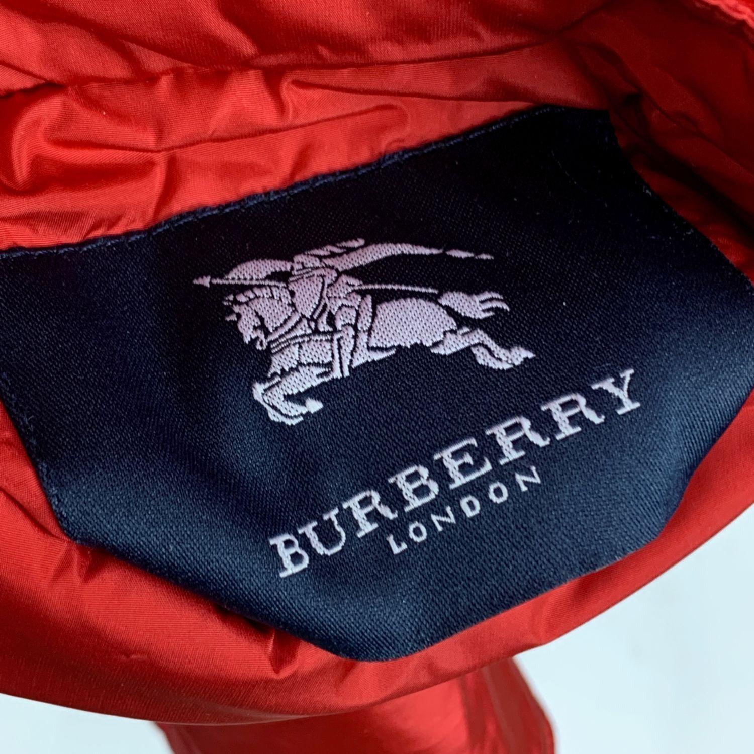 Burberry Beige Nova Check Padded Reversible Jacket Size S 2